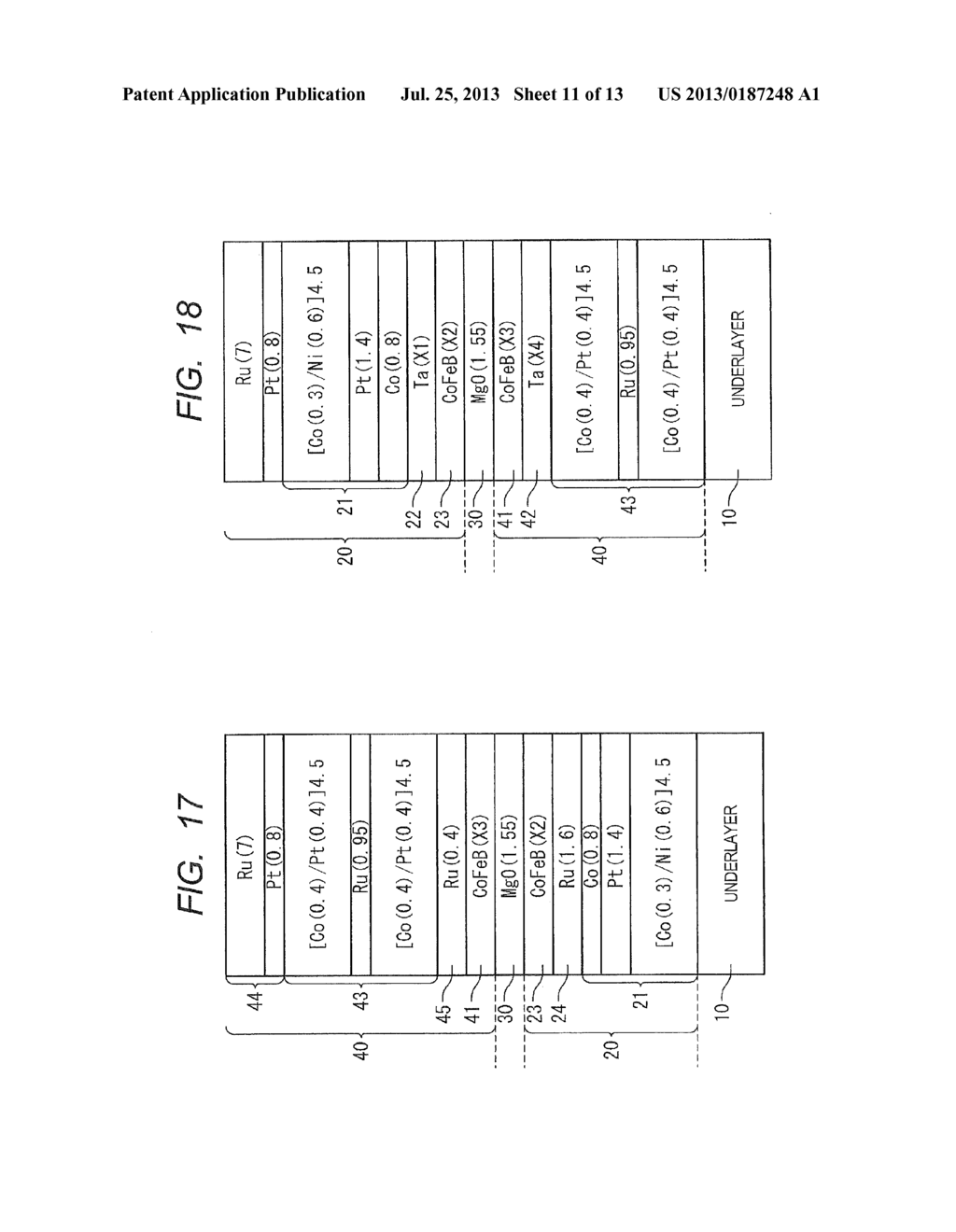 MAGNETORESISTIVE EFFECT ELEMENT AND MAGNETIC MEMORY - diagram, schematic, and image 12