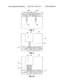 SEMICONDUCTOR DEVICE STRUCTURES AND ELECTRONIC DEVICES INCLUDING SAME     HYBRID CONDUCTIVE VIAS, AND METHODS OF FABRICATION diagram and image