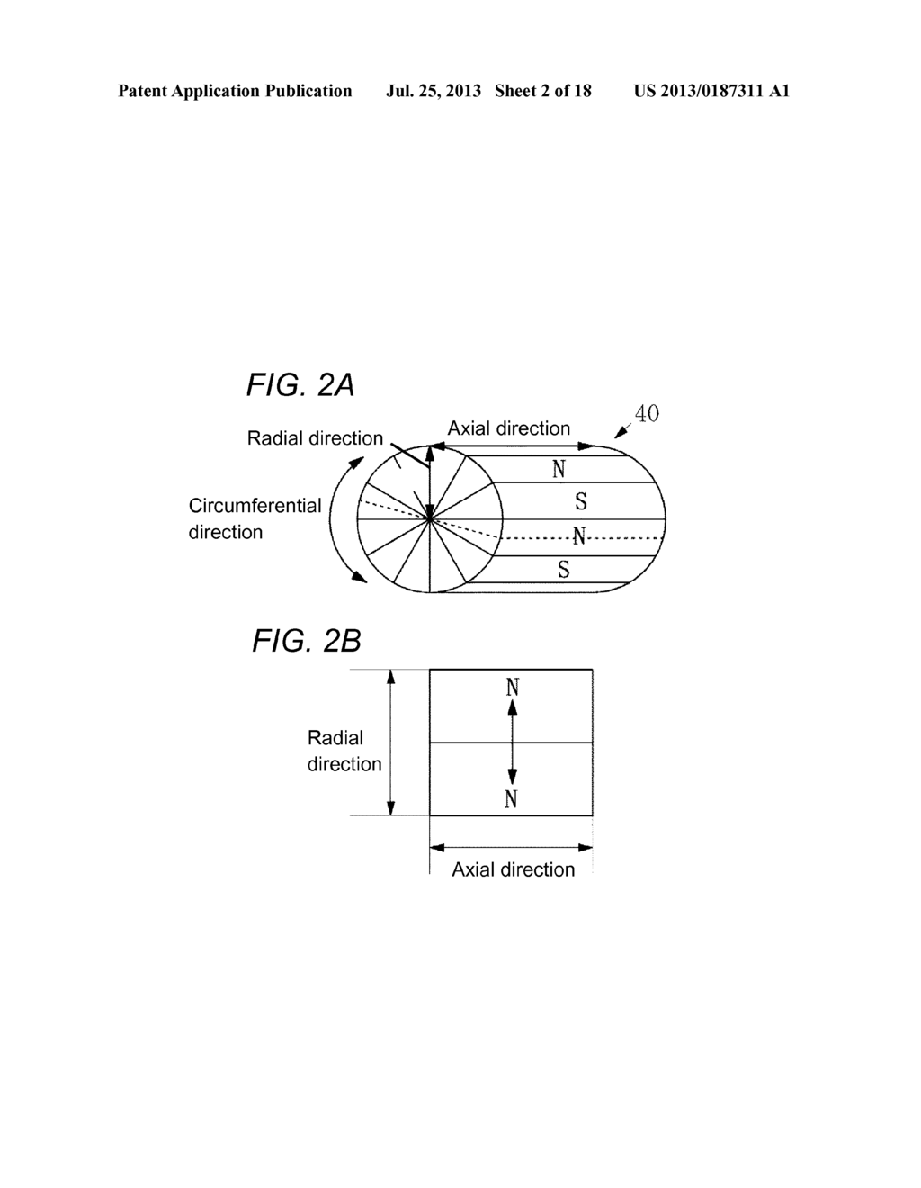 METHOD OF MANUFACTURING CYLINDRICAL BONDED MAGNET AND MANUFACTURING     EQUIPMENT FOR CYLINDRICAL BONDED MAGNET - diagram, schematic, and image 03