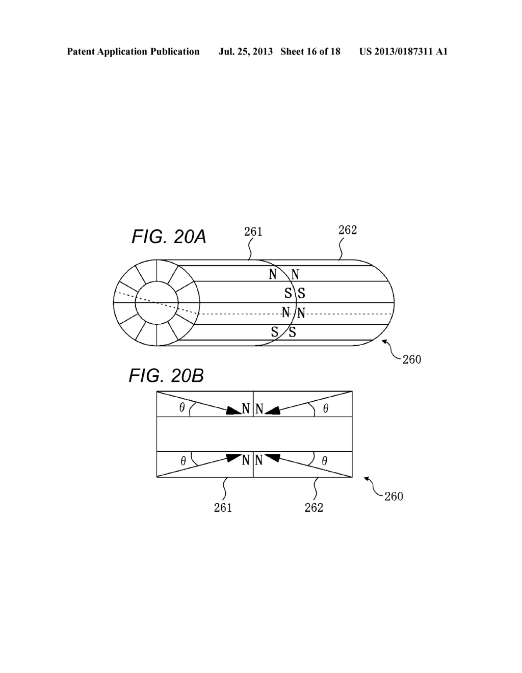 METHOD OF MANUFACTURING CYLINDRICAL BONDED MAGNET AND MANUFACTURING     EQUIPMENT FOR CYLINDRICAL BONDED MAGNET - diagram, schematic, and image 17