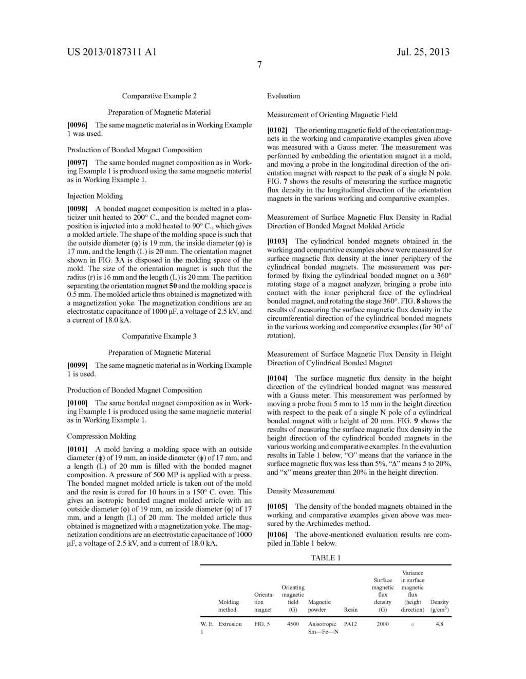 METHOD OF MANUFACTURING CYLINDRICAL BONDED MAGNET AND MANUFACTURING     EQUIPMENT FOR CYLINDRICAL BONDED MAGNET - diagram, schematic, and image 26