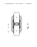 Push-on Tubing Coupler with Triple Seal and Adapter diagram and image