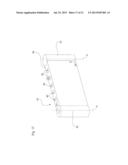 PANEL-SHAPED PARTITION AND STORAGE DEVICE HAVING A PARTITION diagram and image