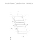 PANEL-SHAPED PARTITION AND STORAGE DEVICE HAVING A PARTITION diagram and image