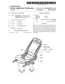 VEHICLE SEAT STRUCTURE diagram and image