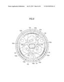 VEHICLE SEAT RECLINING APPARATUS diagram and image