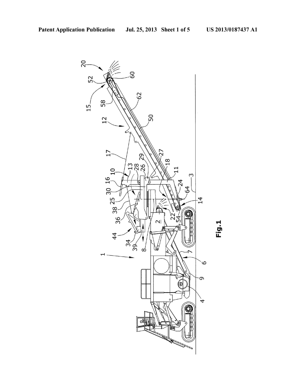 Mining Machine, In Particular Surface Miner, As Well As Method For The     Removal And Installation Of A Transport Device In A Mining Machine - diagram, schematic, and image 02