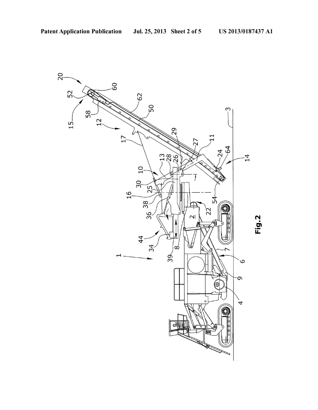 Mining Machine, In Particular Surface Miner, As Well As Method For The     Removal And Installation Of A Transport Device In A Mining Machine - diagram, schematic, and image 03