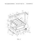 DETACHABLE CAGE AND APPARATUS CASING THEREWITH diagram and image