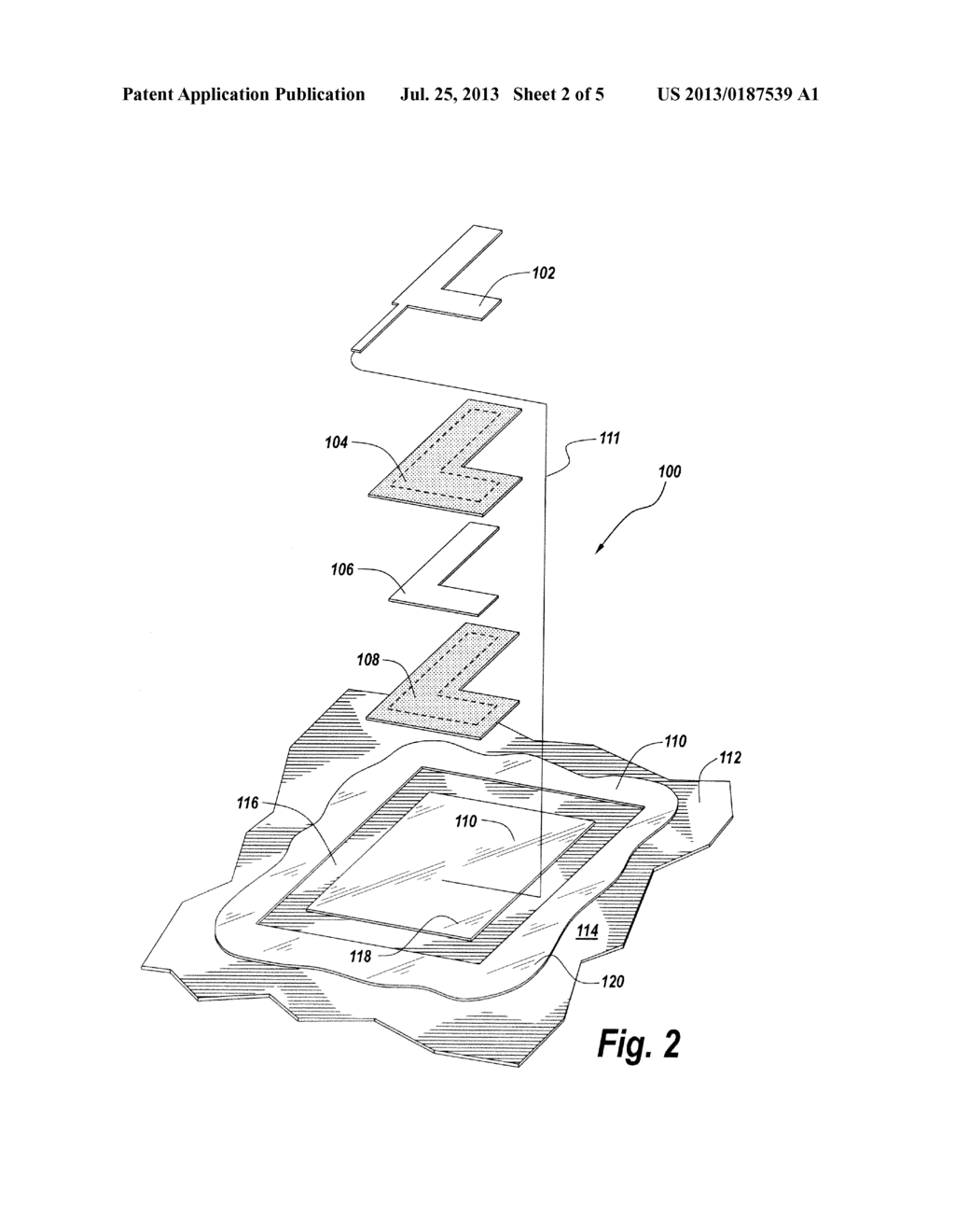 ELECTROLUMINESCENT DISPLAY AND METHOD FOR PRODUCTION - diagram, schematic, and image 03