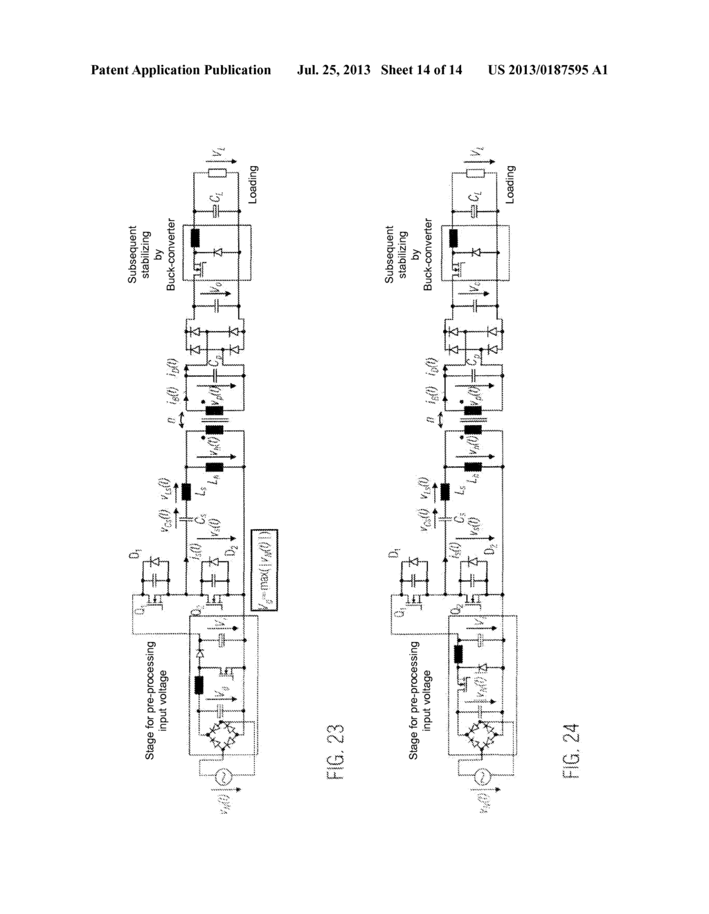 CIRCUIT FOR A SYSTEM FOR CONTACTLESS INDUCTIVE POWER TRANSMISSION - diagram, schematic, and image 15