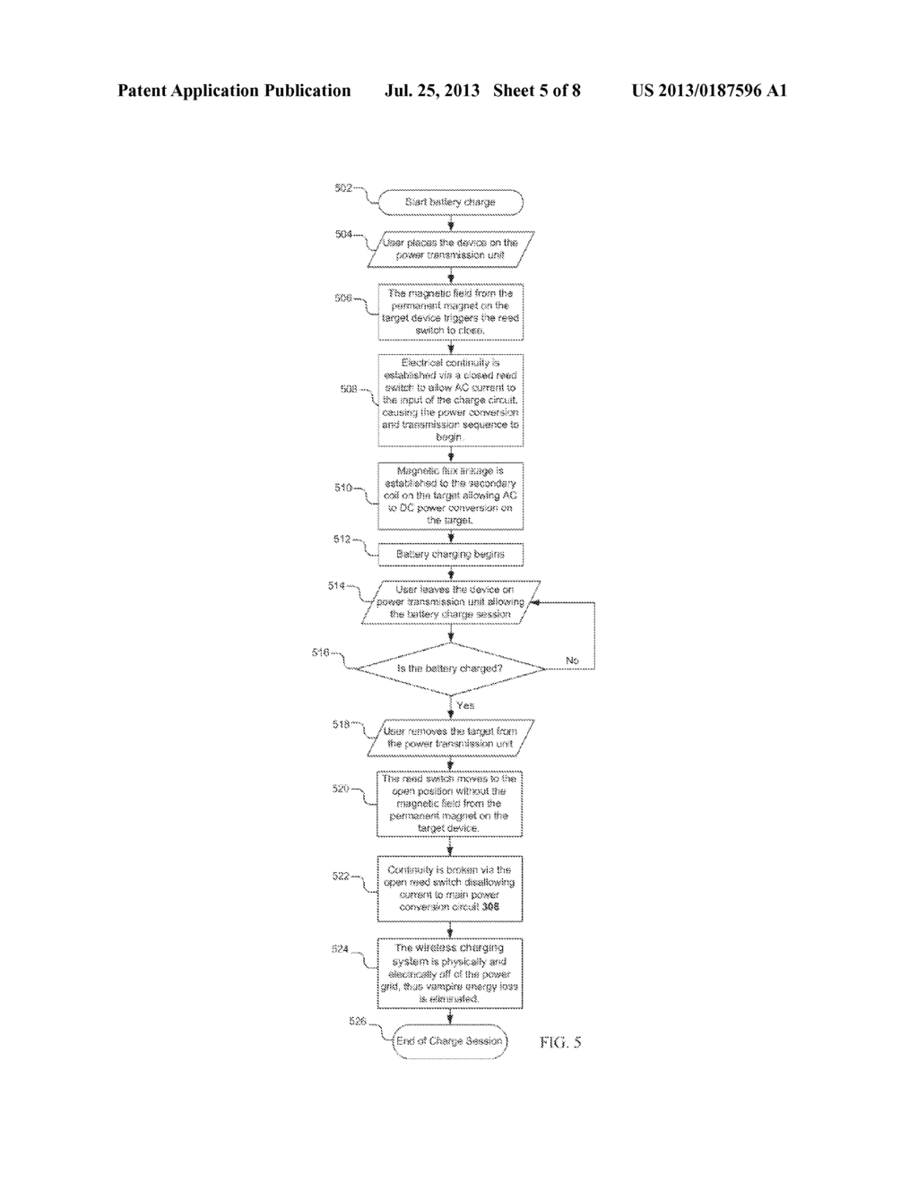 LIMITATION OF VAMPIRIC ENERGY LOSS WITHIN A WIRELESS INDUCTIVE BATTERY     CHARGER - diagram, schematic, and image 06