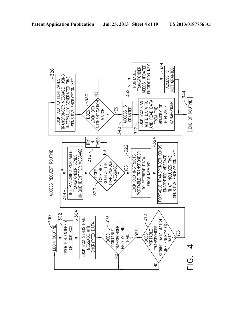 ELECTRONIC KEY LOCKOUT CONTROL IN LOCKBOX SYSTEM - diagram, schematic, and image 05