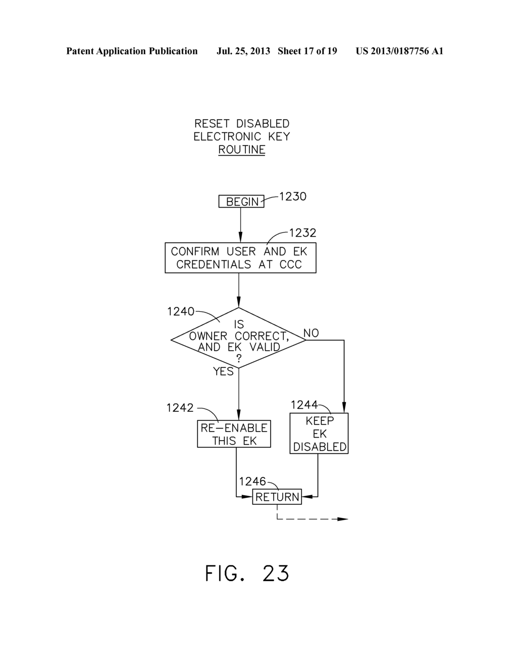 ELECTRONIC KEY LOCKOUT CONTROL IN LOCKBOX SYSTEM - diagram, schematic, and image 18