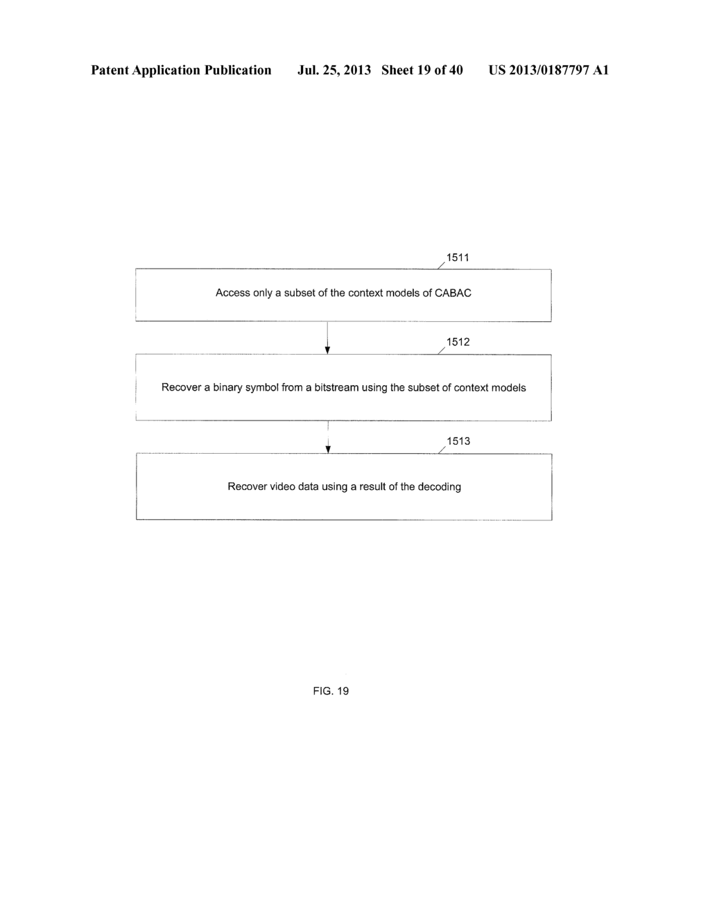 LOSSLESS CODING WITH DIFFERENT PARAMETER SELECTION TECHNIQUE FOR CABAC IN     HEVC - diagram, schematic, and image 20