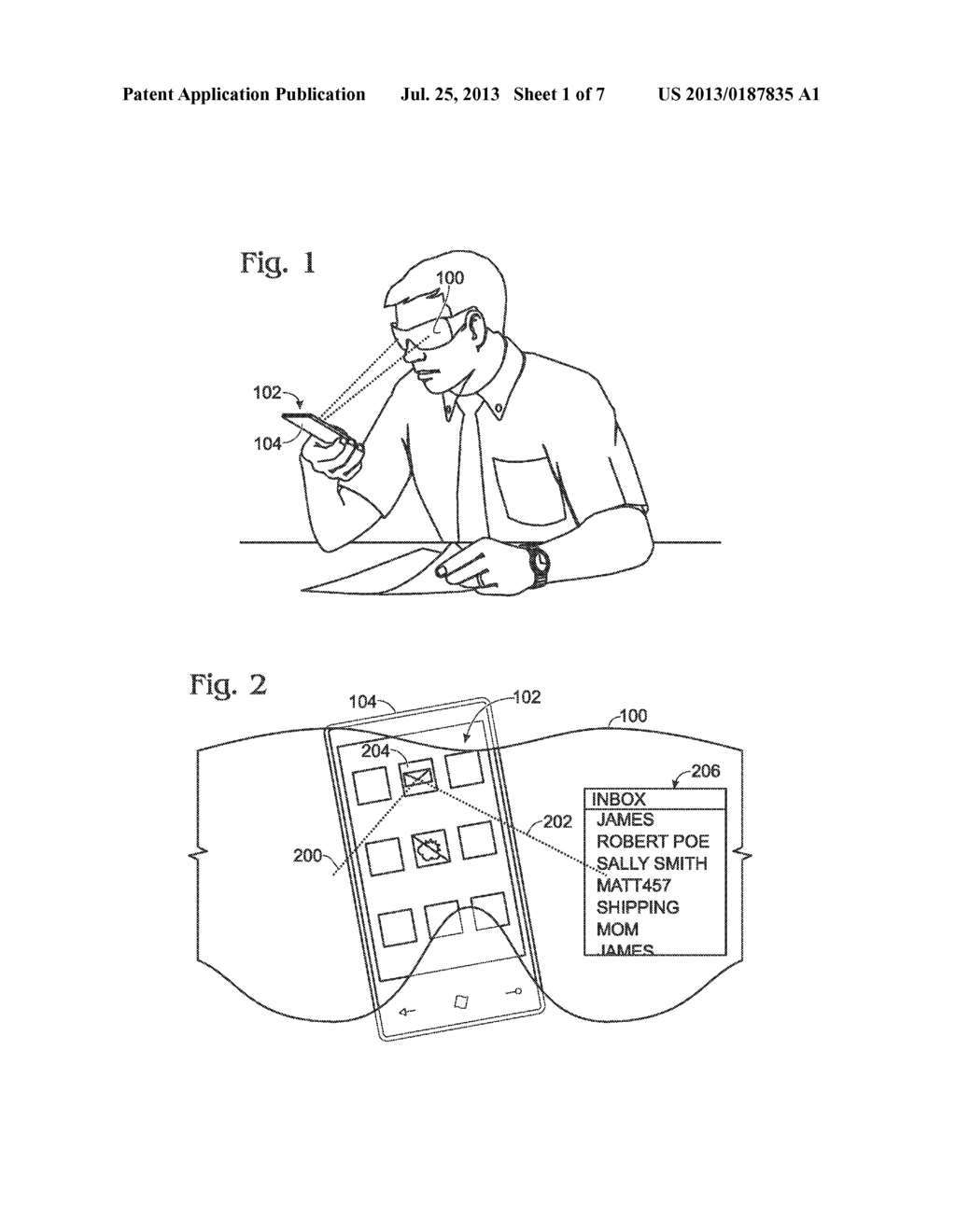 RECOGNITION OF IMAGE ON EXTERNAL DISPLAY - diagram, schematic, and image 02