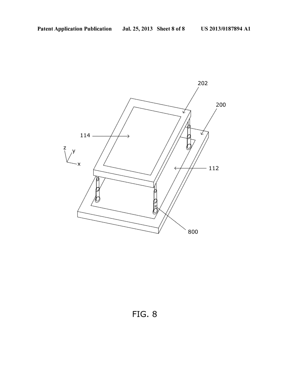 ELECTRONIC DEVICE AND METHOD OF FACILITATING INPUT AT THE ELECTRONIC     DEVICE - diagram, schematic, and image 09