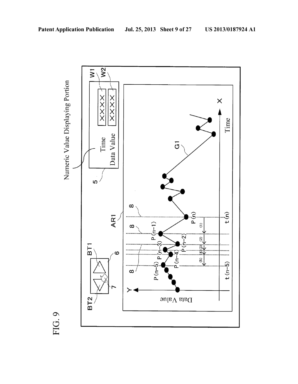 GRAPH DISPLAYING DEVICE - diagram, schematic, and image 10