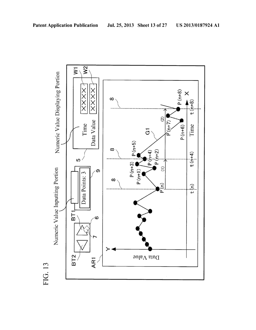 GRAPH DISPLAYING DEVICE - diagram, schematic, and image 14