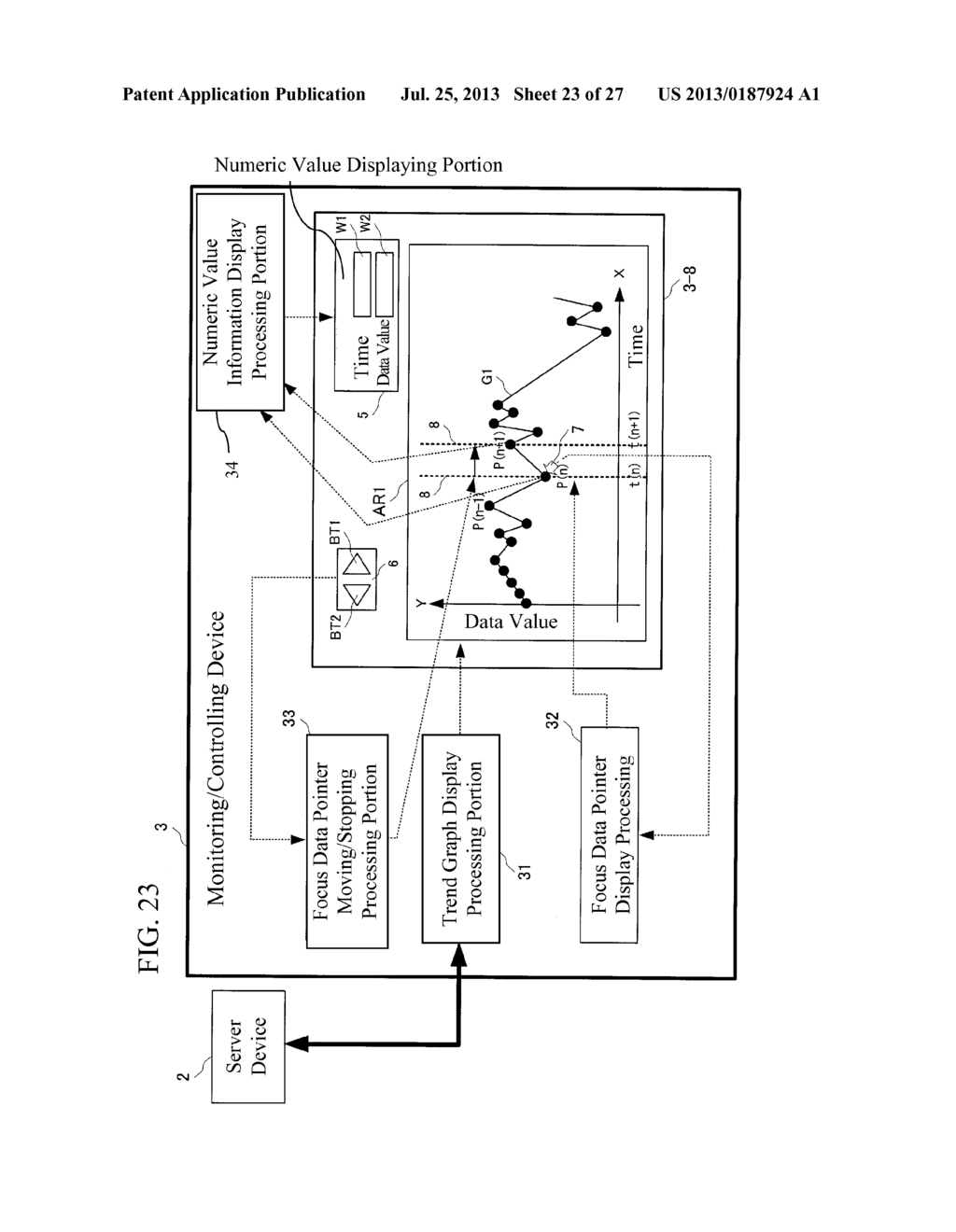 GRAPH DISPLAYING DEVICE - diagram, schematic, and image 24