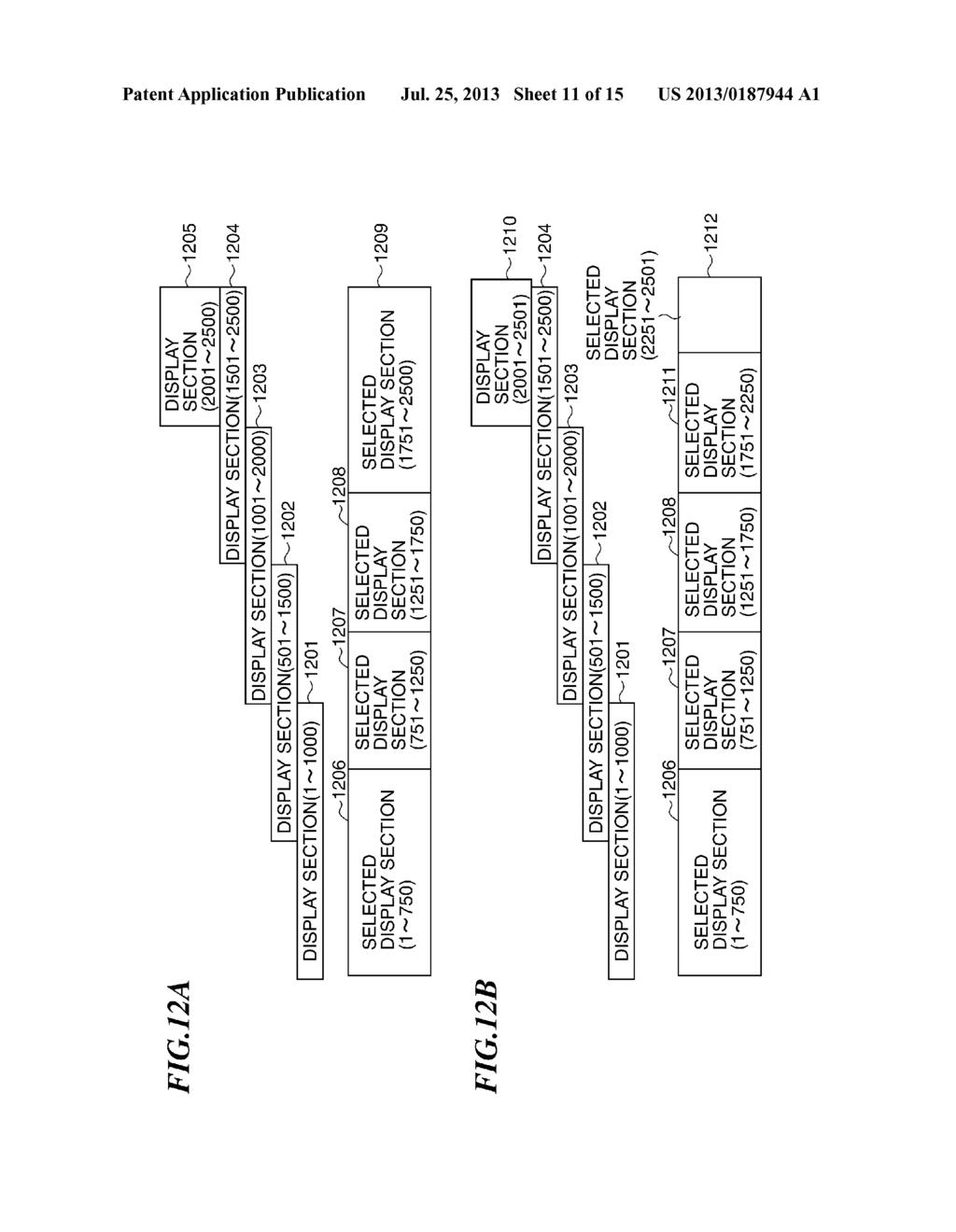 INFORMATION PROCESSING APPARATUS THAT CONTROLS DISPLAY OF CONTENTS, METHOD     OF CONTROLLING THE SAME, AND STORAGE MEDIUM - diagram, schematic, and image 12