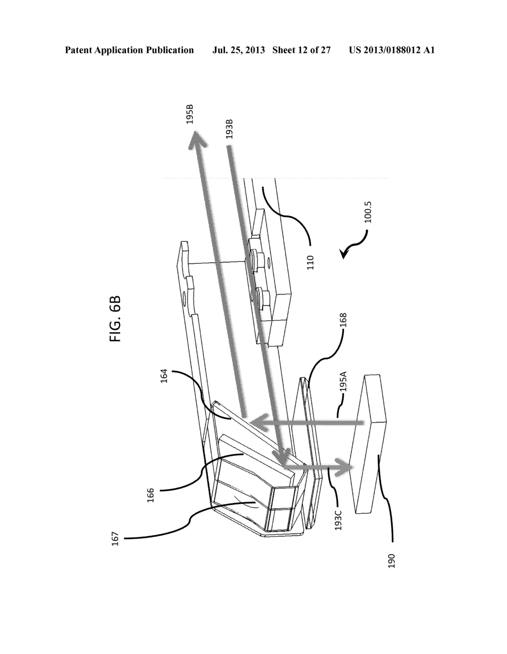 Portable Structured Light Measurement Module/Apparatus with Pattern     Shifting Device Incorporating a Fixed-pattern Optic for Illuminating a     Subject-under-test - diagram, schematic, and image 13