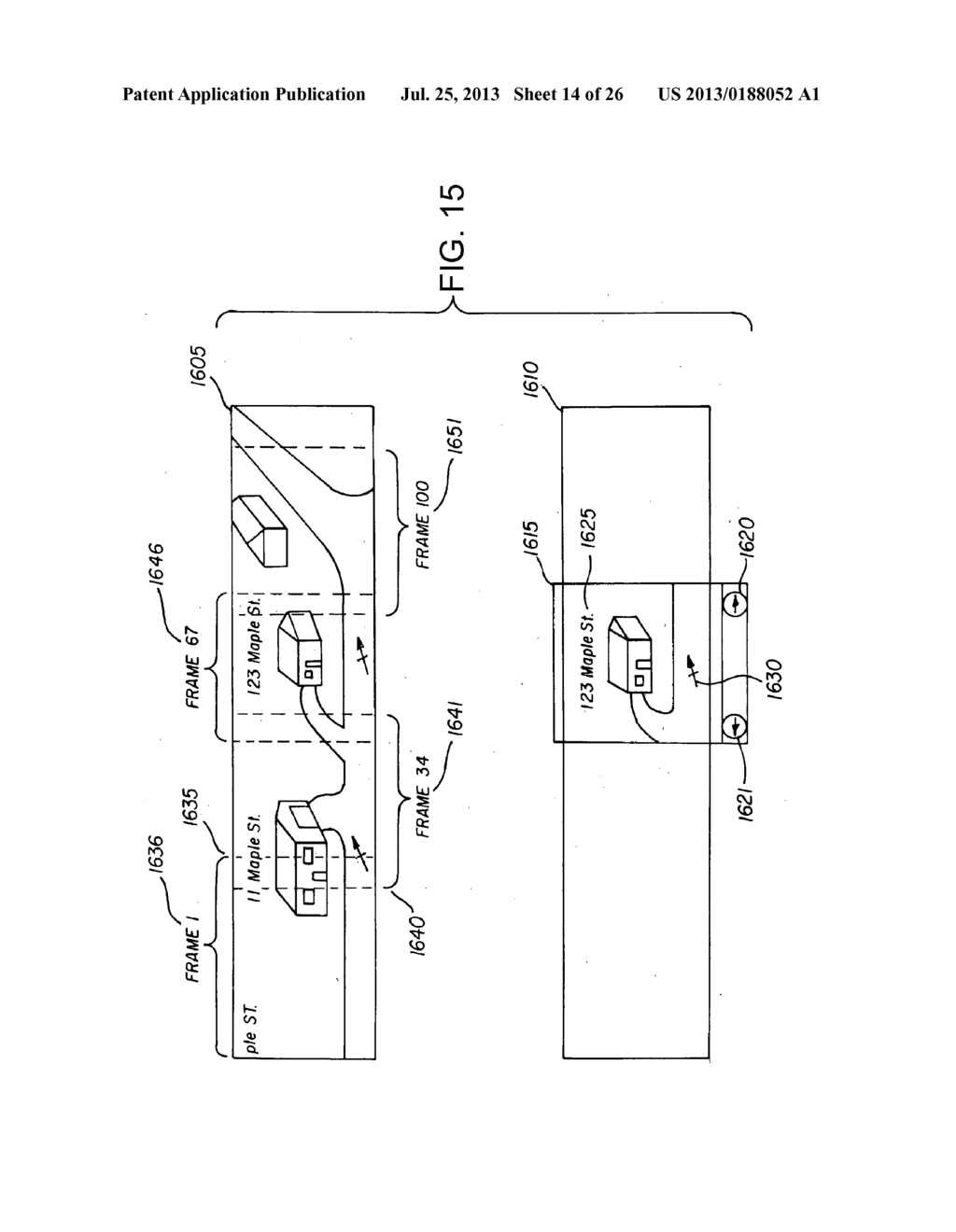 Method of Providing Street View Data of a Comparable Real Estate Property - diagram, schematic, and image 15