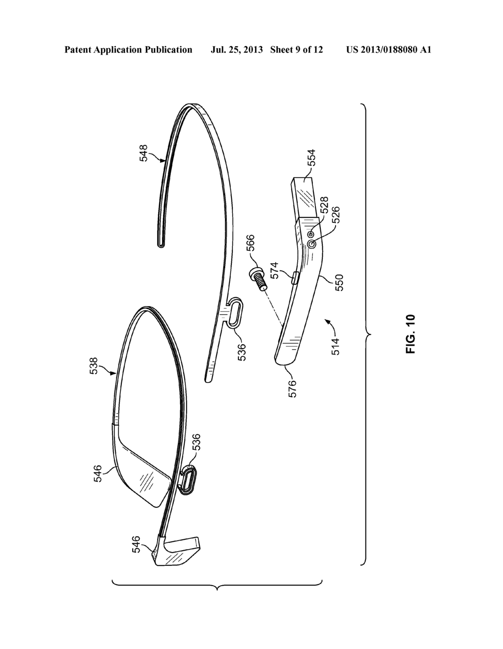 WEARABLE DEVICE WITH INPUT AND OUTPUT STRUCTURES - diagram, schematic, and image 10