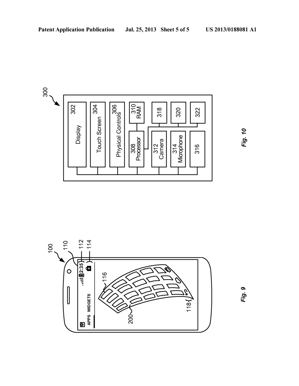 HANDHELD DEVICE WITH TOUCH CONTROLS THAT RECONFIGURE IN RESPONSE TO THE     WAY A USER OPERATES THE DEVICE - diagram, schematic, and image 06