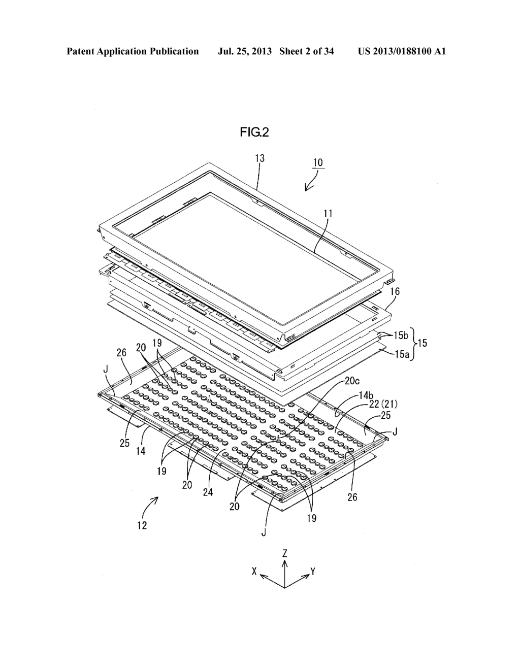 LIGHTING DEVICE, DISPLAY DEVICE AND TELEVISION RECEIVER - diagram, schematic, and image 03