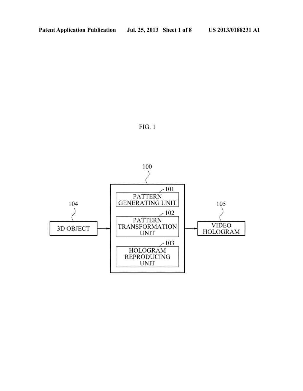 APPARATUS AND METHOD OF GENERATING HOLOGRAM BASED ON PATTERN REUSE - diagram, schematic, and image 02