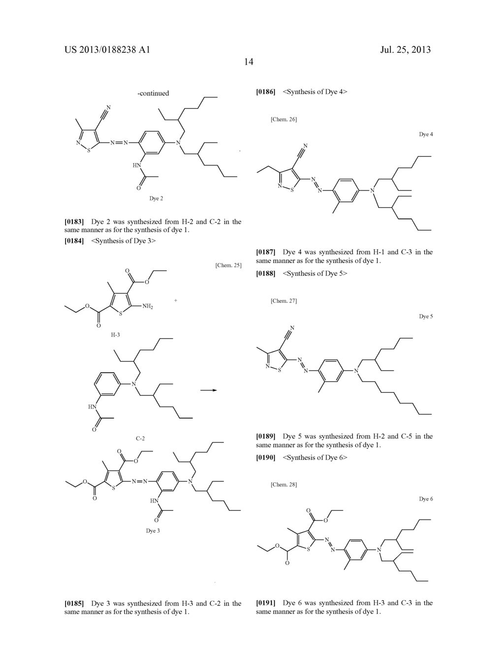 INK CONTAINING HETEROCYCLIC AZO DYE, AND DYE FOR USE IN SAID INK - diagram, schematic, and image 15