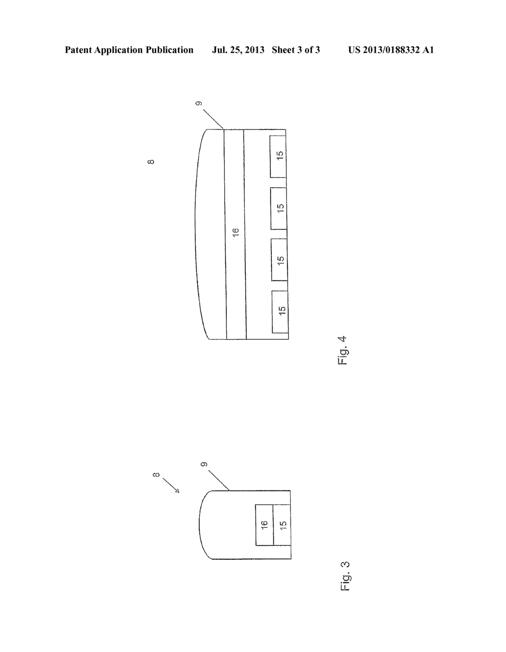 ILLUMINATION APPARATUS FOR DAZZLE-FREE ILLUMINATION, METHOD, USE AND     ARRANGEMENT COMPRISING THE ILLUMINATION APPARATUS - diagram, schematic, and image 04