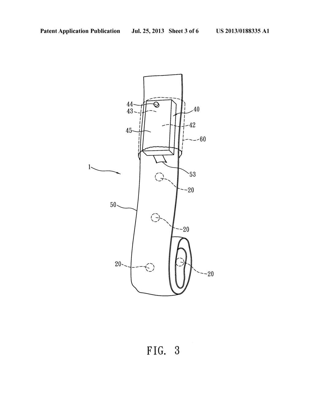 ARM WEARABLE ILLUMINATING DEVICE - diagram, schematic, and image 04