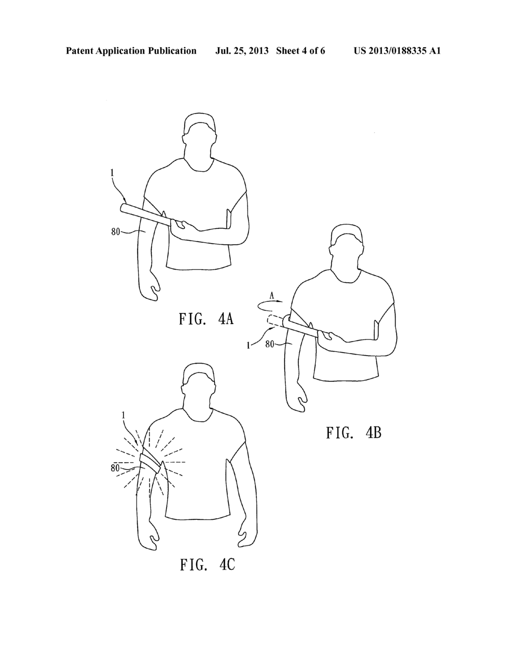 ARM WEARABLE ILLUMINATING DEVICE - diagram, schematic, and image 05