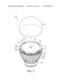 LIGHTING STRUCTURE AND FIXING BASE THEREOF diagram and image