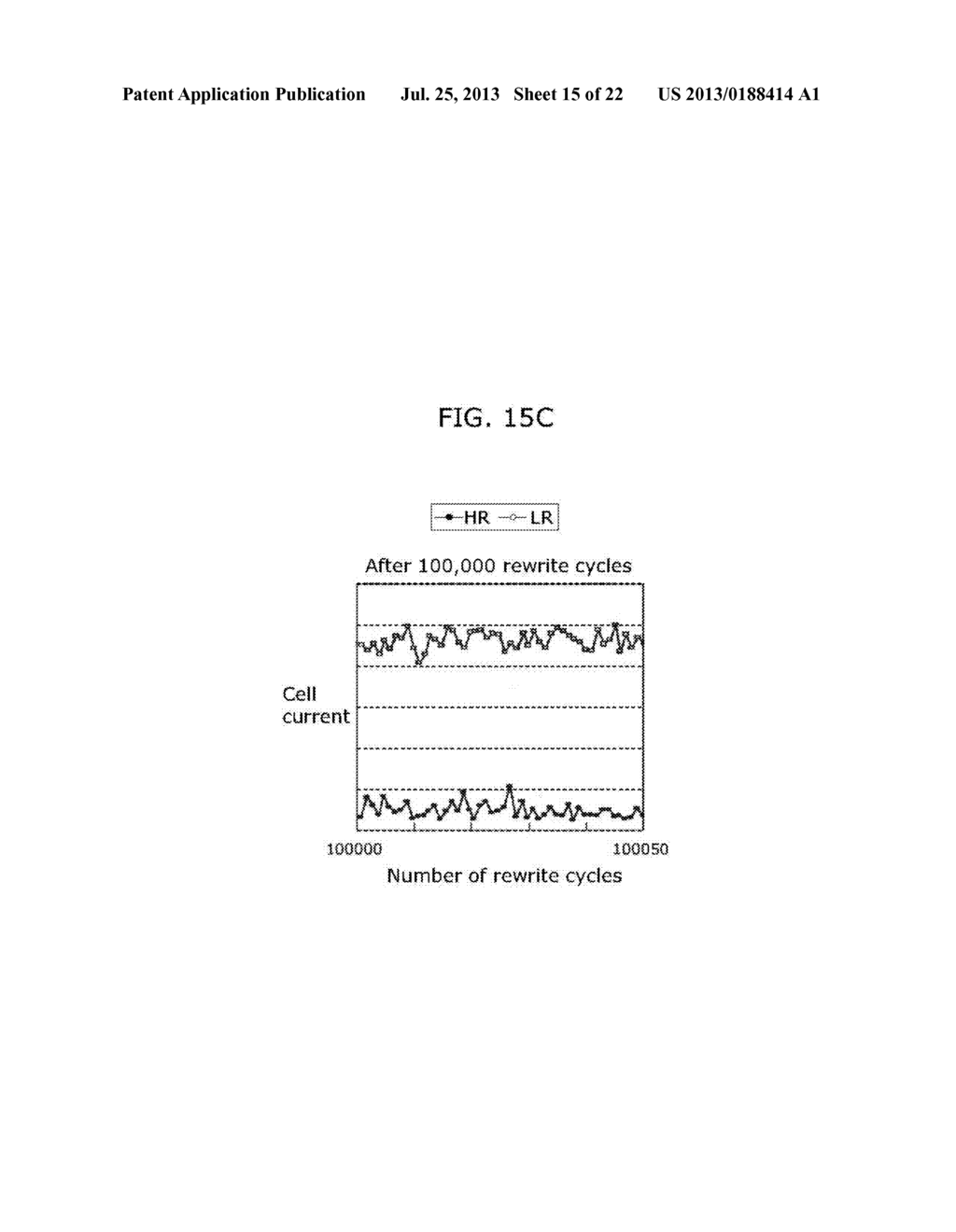 VARIABLE RESISTANCE NONVOLATILE MEMORY ELEMENT WRITING METHOD AND VARIABLE     RESISTANCE NONVOLATILE MEMORY DEVICE - diagram, schematic, and image 16