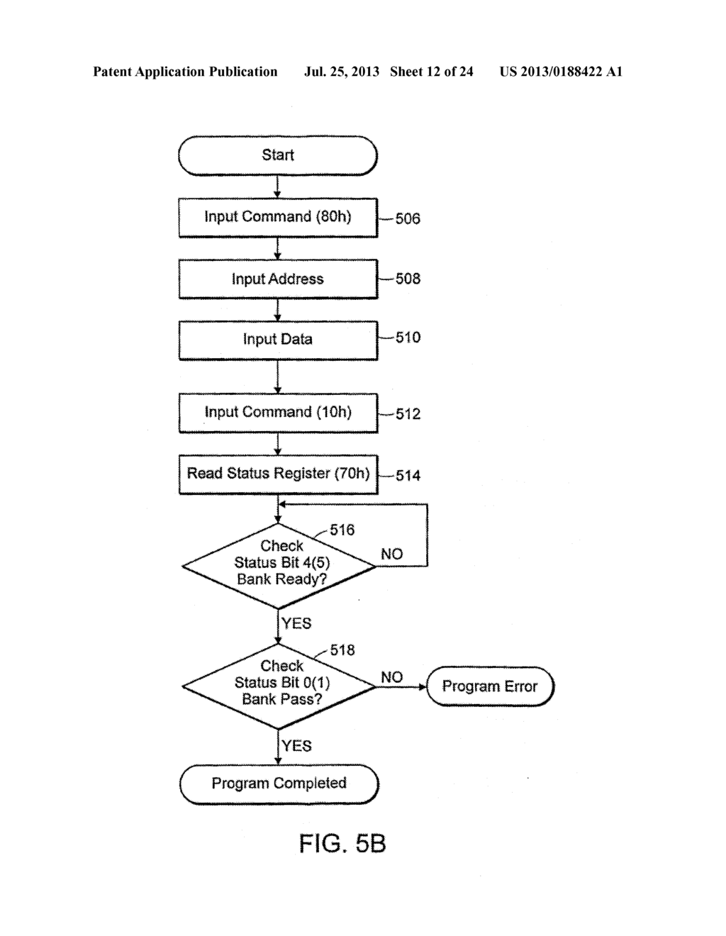 METHOD AND SYSTEM FOR ACCESSING A FLASH MEMORY DEVICE - diagram, schematic, and image 13