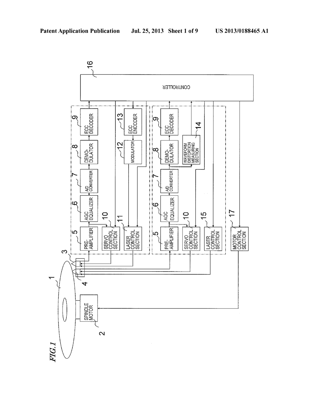 OPTICAL READ/WRITE APPARATUS - diagram, schematic, and image 02