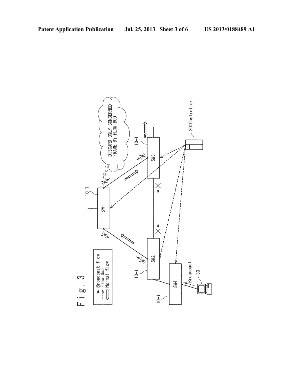 NETWORK SYSTEM AND COMMUNICATION TRAFFIC CONTROLLING METHOD - diagram, schematic, and image 04