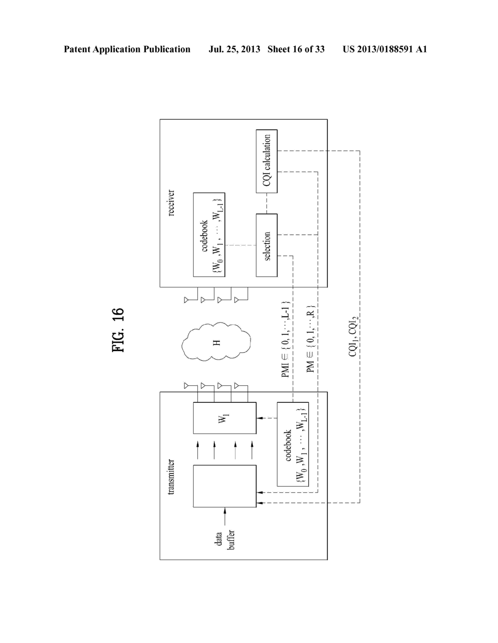 METHOD AND APPARATUS FOR EFFICIENT FEEDBACK IN A WIRELESS COMMUNICATION     SYSTEM THAT SUPPORTS MULTIPLE ANTENNAS - diagram, schematic, and image 17