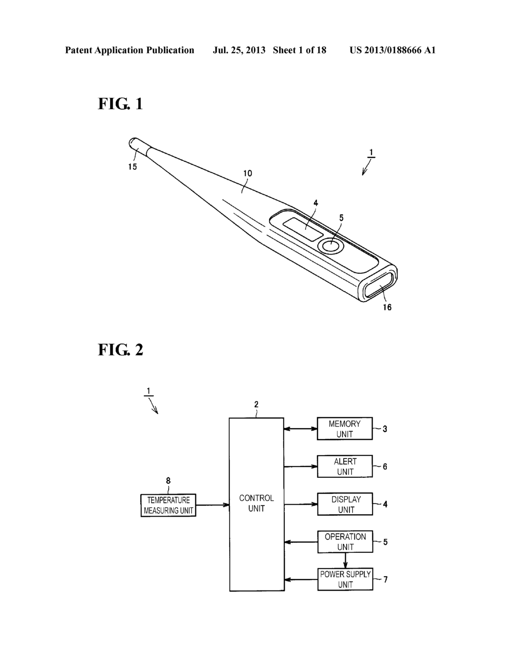 ELECTRONIC THERMOMETER AND METHOD FOR MANUFACTURING THE SAME - diagram, schematic, and image 02