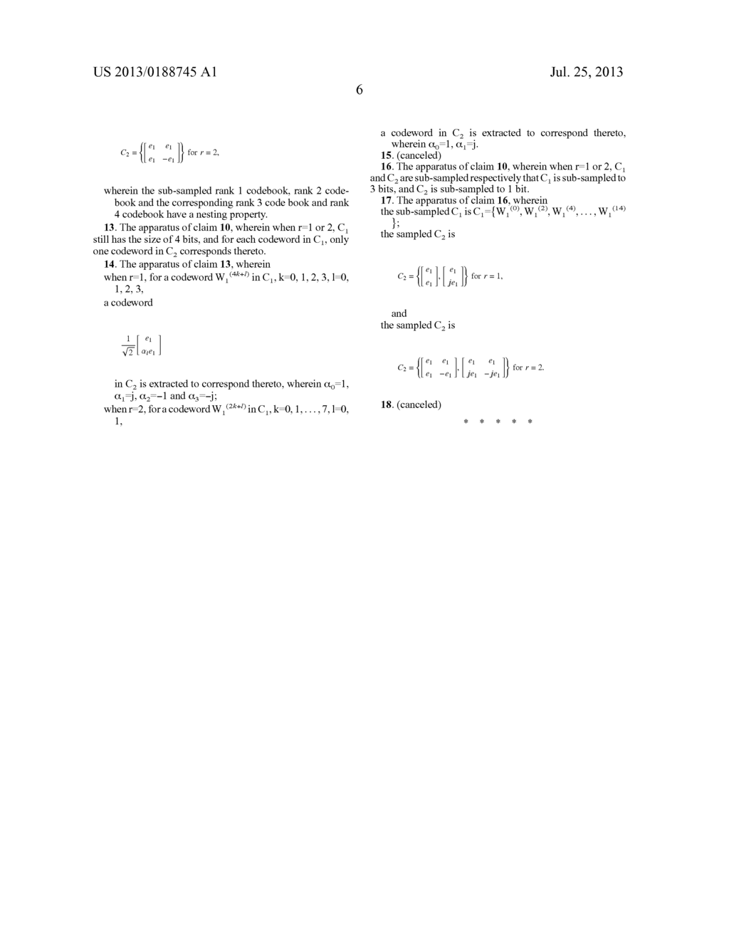 METHOD AND APPARATUS FOR SUB-SAMPLING OF A CODEBOOK IN LTE-A SYSTEM - diagram, schematic, and image 08