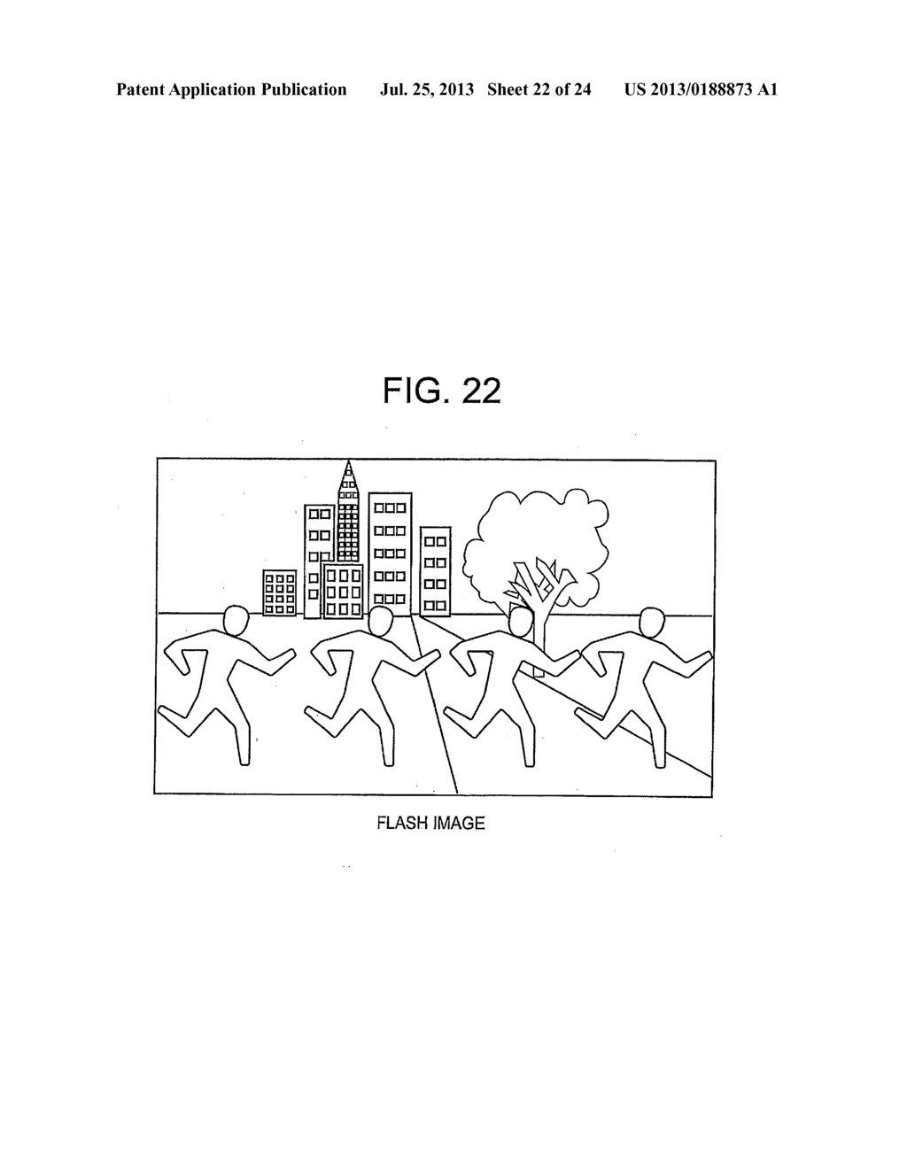 IMAGE PICKUP DEVICE, FLASH IMAGE GENERATING METHOD AND COMPUTER-READABLE     MEMORY MEDIUM - diagram, schematic, and image 23