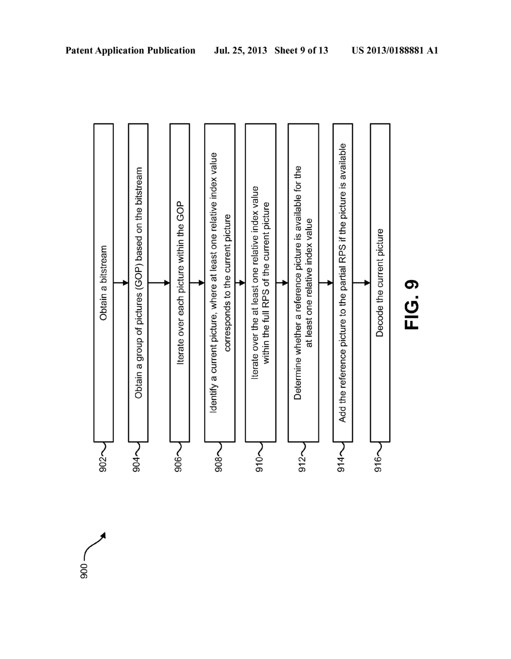 REDUCING REFERENCE PICTURE SET SIGNAL OVERHEAD ON AN ELECTRONIC DEVICE - diagram, schematic, and image 10