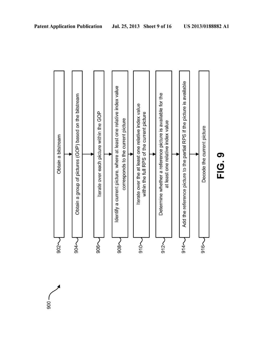 DECODING A PICTURE BASED ON A REFERENCE PICTURE SET ON AN ELECTRONIC     DEVICE - diagram, schematic, and image 10