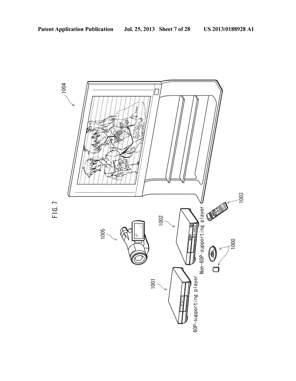 RECORDING MEDIUM, PLAYBACK DEVICE, RECORDING DEVICE, PLAYBACK METHOD AND     RECORDING METHOD FOR RECORDING PROGRESSIVE PICTURES AT HIGH FRAME RATE - diagram, schematic, and image 08