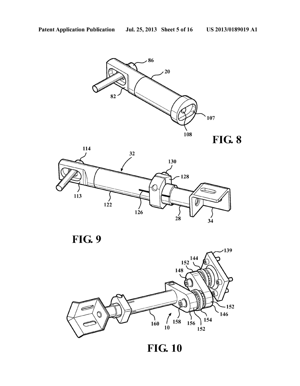 Modular Tooling Apparatus Having Serrated Teeth for Orbital and Linear     Adjustment - diagram, schematic, and image 06