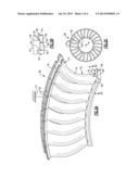 GAS TURBINE ENGINE STATOR VANE ASSEMBLY WITH INNER SHROUD diagram and image