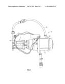 WATER COOLED MOTOR WITH STAINLESS STEEL COOLING JACKET diagram and image